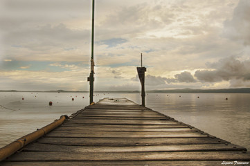 Obraz premium Il pontile 