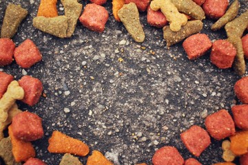 Dry food for dog and cat