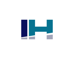 IH Letter Logo Modern
