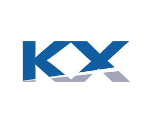 KX Letter Logo Modern