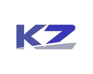 KZ Letter Logo Modern
