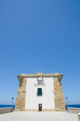 Fototapeta na wymiar Trapani - Torre di Ligny - Sicilia - Italia