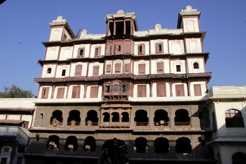 Facade of Holkar Rajawada