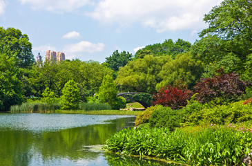 U.S.A., New York,Manhattan,Central Park, the lake