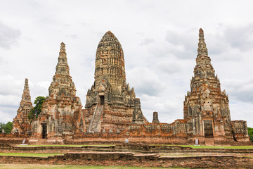Fototapeta premium Wat Chaiwatthanaram , Ayutthaya Thailand