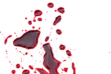 Halloween concept : Blood dripping
