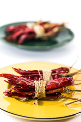 Dried red chillies