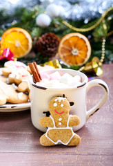 Gingerbread people biscuits