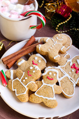 Gingerbread people biscuits