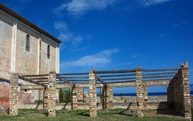 Edificio antico sull'Isola di Pianosa