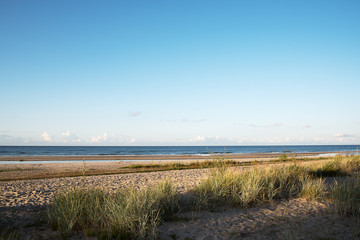 Evening at Baltic sea.