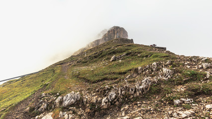 Eastern Karwendel High Mountains in Austria in Tyrol