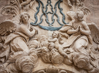 Fototapeta na wymiar Valencia Cathedral