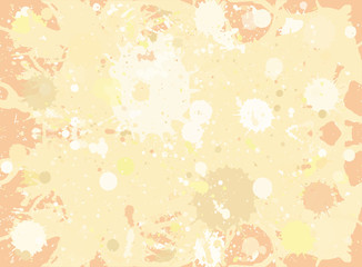 Watercolor paint splashes background