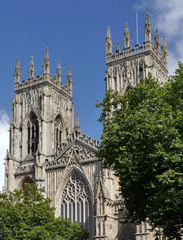 Fototapeta premium Postcard view of York Minster