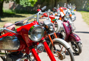 Fototapeta premium Retro motorcycles