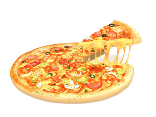 Tasty pizza