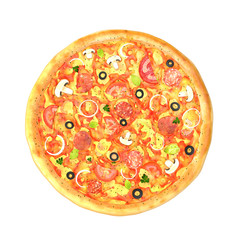 Big pizza