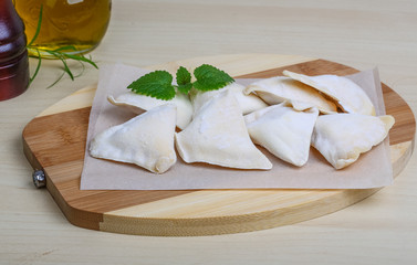 Raw potato dumplings