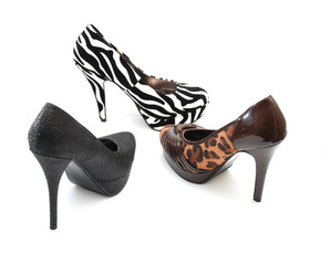 Zebra High Heels