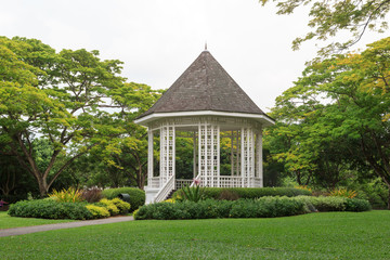Obraz premium Bandstand in Singapore Botanic Gardens