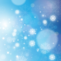 Christmas Background - Vector Illustration, Graphic Design Useful For Your Design