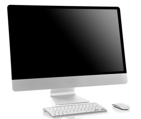 Modern computer isolated on white © Africa Studio