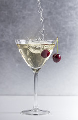 cherry and martini