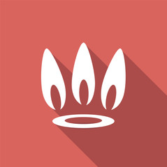 Obraz premium ガスアイコン・,公共料金