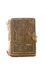 Old Bible isolated