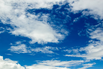 Obraz premium Blue sky with cloud