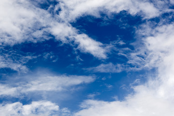 Obraz premium Blue sky with cloud