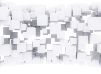 3d cubes - Network conceptual background