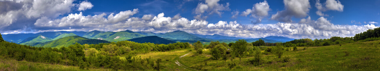 Fototapeta premium Кавказские горы