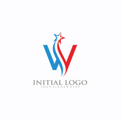 Premium Initial W Abstract Logo icon design