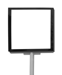 sign blank for copy space