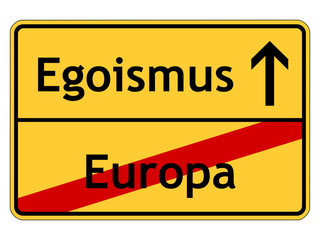 Egoismus statt Europa