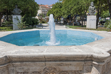 Türkischer Brunnen in Chania auf Kreta, Griechenland