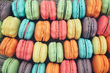 French macaroons.