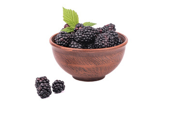 Blackberry in bowl