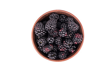 Blackberry in bowl
