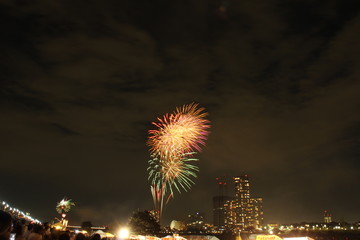 fireworks, SETAGAYA TOKYO JAPAN