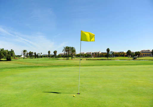 Golf course, Costa Ballena, Rota, Cadiz province, Spain