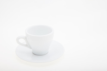 white cup
