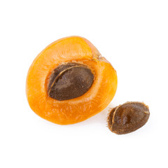 Apricot Half and Fruit Core