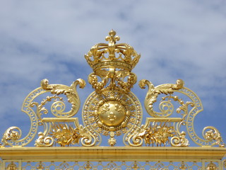 Fototapeta na wymiar Versailles - La Grille du Château de Versailles