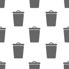 seamless pattern with bin