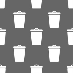 seamless pattern with bin