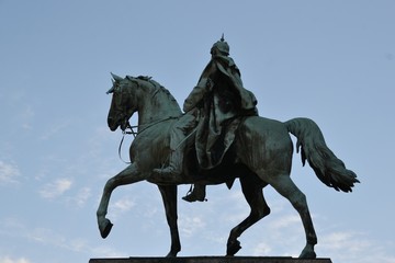 Obraz premium Deutschland, Essen, Kaiser-Wilhelm-Denkmal