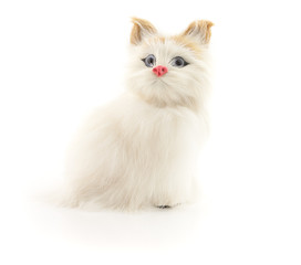 Fototapeta premium Funny handmade cat 